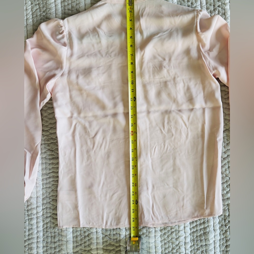 Express Light Pink Blouse, Size Medium - Picture 5 of 7